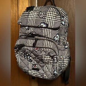 Large Vera Bradley diaper bag backpack in perfect condition with a changing pad